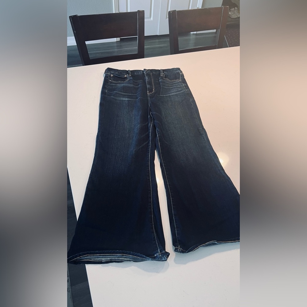 American Eagle CURVY HIGHESTRISE FLARE size 18S